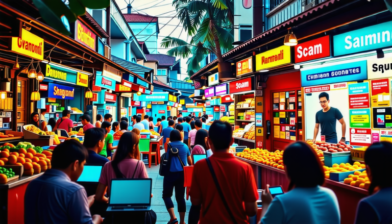 découvrez les dessous des cyber-arnaques au cambodge à travers une plongée exclusive dans un univers où la sécurité numérique est mise à l'épreuve. explorez les techniques utilisées par les arnaqueurs et apprenez à protéger vos informations personnelles dans ce guide captivant.