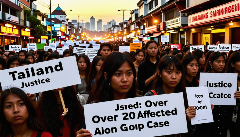 découvrez comment plus de 2 000 personnes sont impactées par l'affaire du groupe icon en thaïlande. une plongée au cœur des enjeux judiciaires et des répercussions sociales de cette affaire majeure.