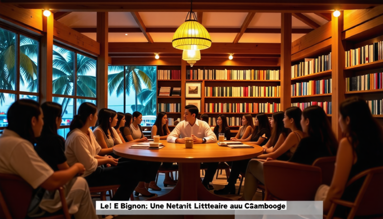 découvrez 'le bignon : une nuit littéraire dédiée au cambodge', un événement captivant qui plonge au cœur de la richesse culturelle et littéraire du cambodge. rejoignez-nous pour une soirée immersive de lectures, d'échanges et de rencontres avec des auteurs et des passionnés, célébrant la diversité et la beauté de la littérature cambodgienne.