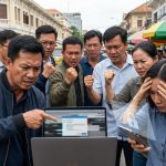 découvrez la colère croissante des chinois au cambodge face aux escroqueries en ligne et au gel de leurs comptes bancaires, une situation préoccupante pour la communauté expatriée.