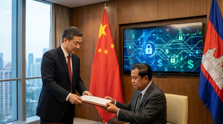 la chine renforce ses actions pour que le cambodge élimine complètement les centres de cyberfraude, intensifiant la coopération bilatérale contre la cybercriminalité.