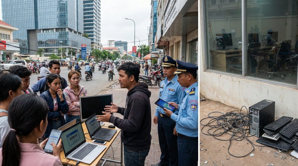 découvrez les impacts majeurs des fermetures des réseaux de cyberescroquerie au cambodge et leurs conséquences en chaîne sur la sécurité numérique et l'économie locale.
