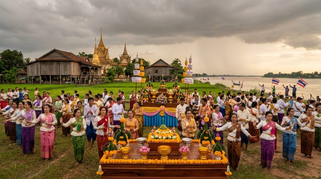 découvrez le festival unique au cambodge qui appelle la pluie et célèbre la paix entre le cambodge et la thaïlande, un événement culturel riche en traditions et en espoir.