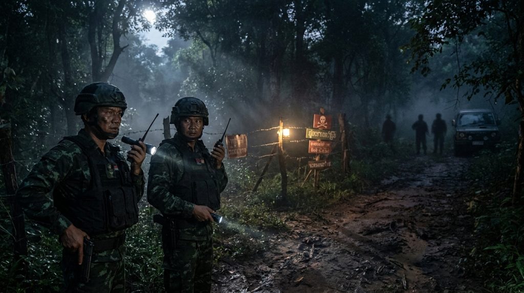 découvrez les tensions et l'insécurité persistantes à la frontière cambodgienne-thaïlandaise dans « la peur au cœur de la nuit », un reportage sur les défis et les enjeux locaux.