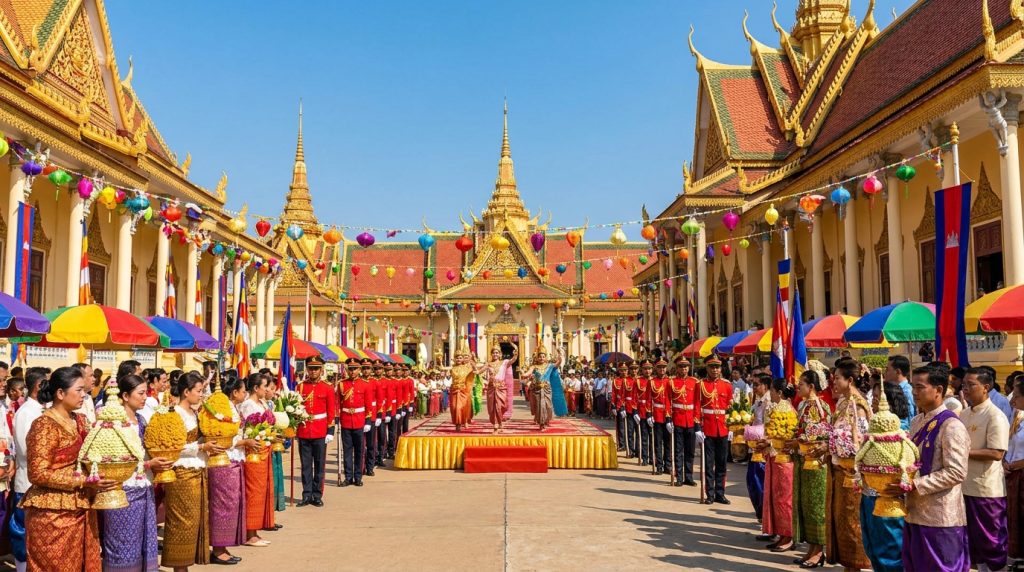 le cambodge célèbre avec éclat l'anniversaire de sa majesté le roi sihamoni, marquant cet événement royal par des festivités grandioses et des hommages nationaux.
