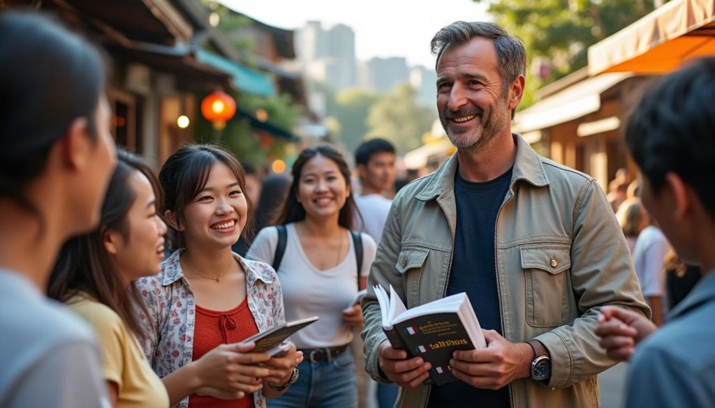 découvrez le parcours de leymonerie nicolas au vietnam, une vie dédiée à la solidarité française et à la promotion de la francophonie dans un contexte interculturel.
