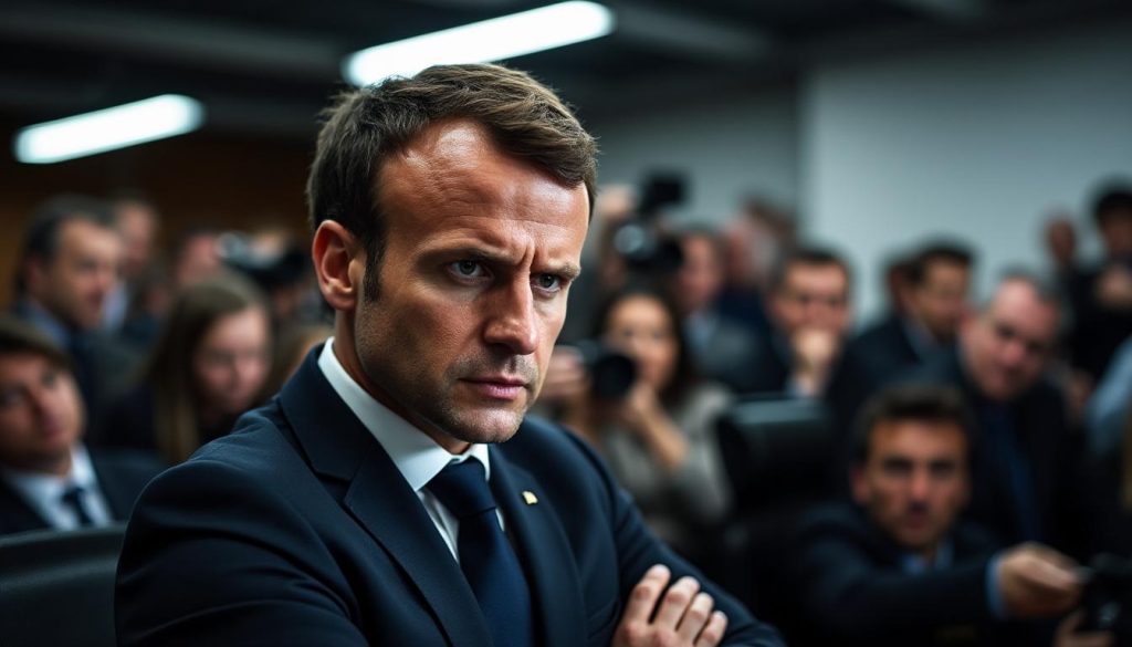 découvrez les dernières rumeurs sur la gifle reçue par macron et les défis annoncés pour la dernière année de son mandat.