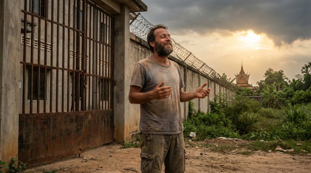 tanguy taller, un belge injustement détenu au cambodge depuis 2018, a enfin été libéré grâce à une grâce présidentielle, mettant fin à une longue période d'injustice.