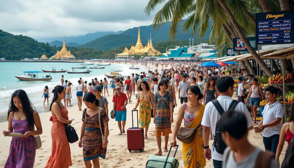 découvrez comment le secteur touristique thaïlandais fait face aux défis et incertitudes engendrés par la crise au moyen-orient, impactant les flux visiteurs et les perspectives économiques.