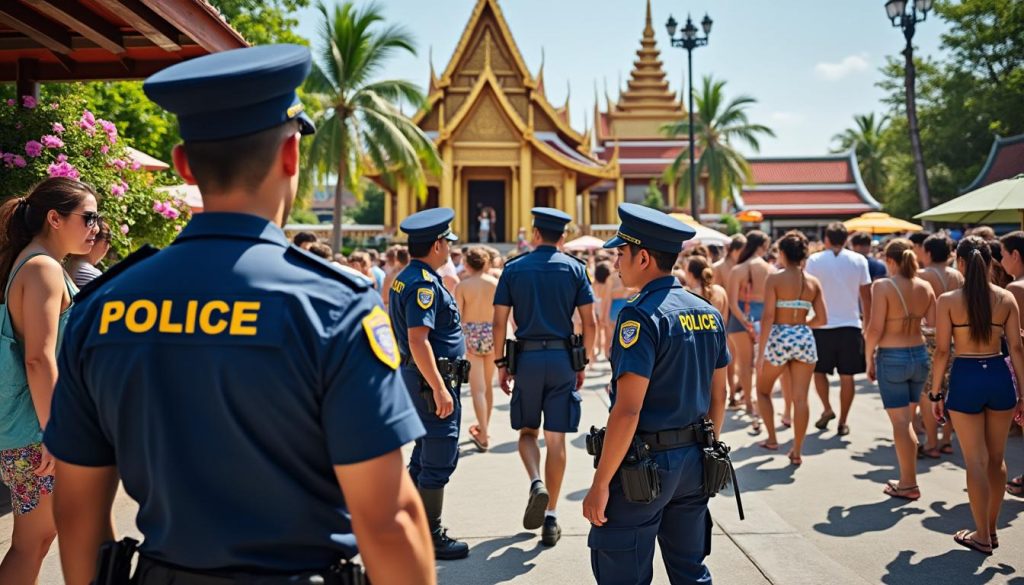 en thaïlande, la surveillance des touristes est renforcée en réponse à des comportements sexuels controversés, visant à protéger la réputation du pays et assurer la sécurité de tous.