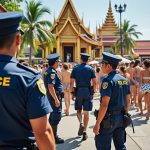 en thaïlande, la surveillance des touristes est renforcée en réponse à des comportements sexuels controversés, visant à protéger la réputation du pays et assurer la sécurité de tous.