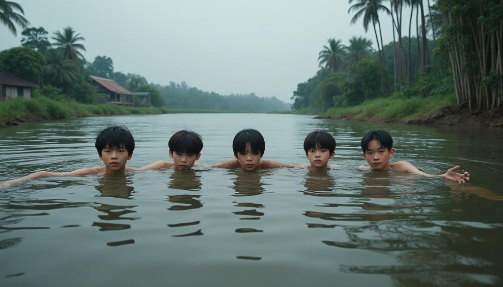 tragédie au vietnam : cinq adolescents périssent dans une rivière, plongeant la communauté dans le deuil. découvrez les circonstances de cet accident dramatique.