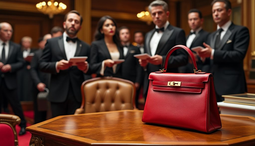 au vietnam, une femme d'affaires condamnée à perpétuité voit ses sacs hermès d'une grande valeur vendus aux enchères, suscitant fascination et émotion.