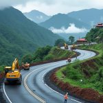 découvrez la rénovation de la route de montagne sinueuse à nan, en thaïlande, une voie stratégique menant au laos, améliorant la sécurité et la mobilité dans cette région pittoresque.