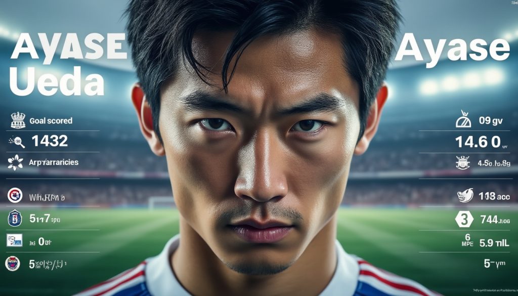 découvrez le portrait complet d'ayase ueda, attaquant vedette, avec ses chiffres clés et son parcours détaillé sur goal.com français.