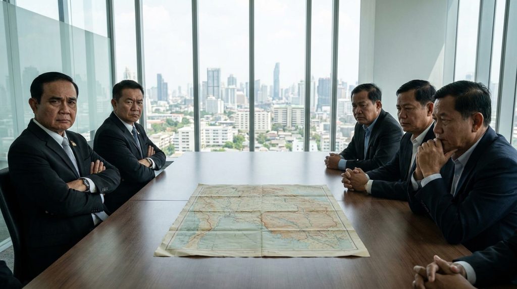 bangkok rejette la reconnaissance des anciennes cartes frontalières avec le cambodge, intensifiant les tensions territoriales entre les deux pays.