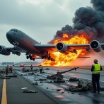 enquête approfondie sur le crash fatal d'un bombardier b-52 suite à une boule de feu apparue juste après le décollage, analysant les causes et les conséquences de cet incident tragique.