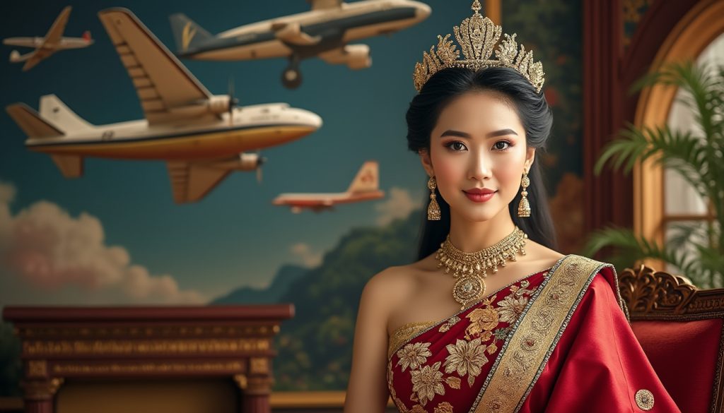 découvrez l'incroyable parcours de suthida bajrasudhabimalalakshana, de pilote d'aviation à reine de thaïlande et épouse du roi, qui incarne modernité et tradition.