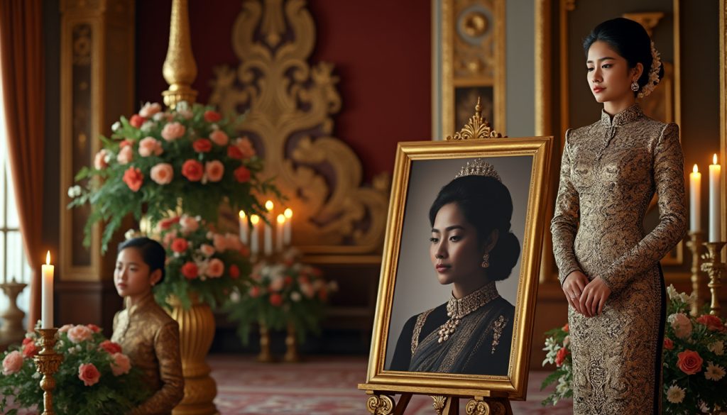 un hommage émouvant est rendu par la princesse sirivannavari à sa sœur, fille du roi de thaïlande, décédée tragiquement à l'âge de 47 ans.
