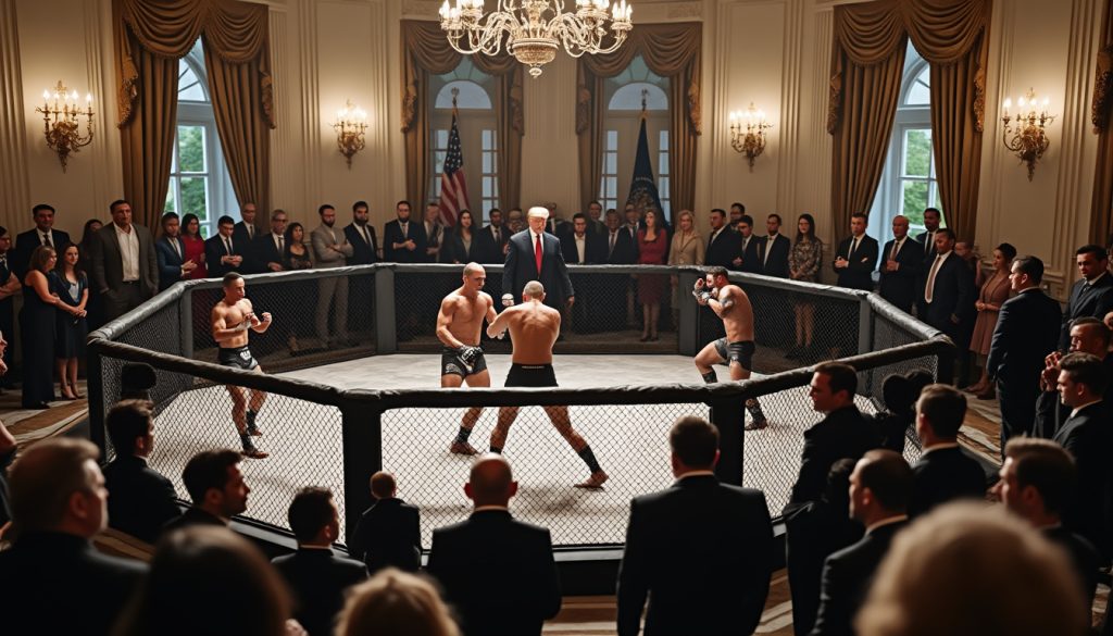 découvrez si donald trump a bénéficié personnellement du gala de mma organisé à la maison-blanche, une controverse qui suscite débats et investigations.