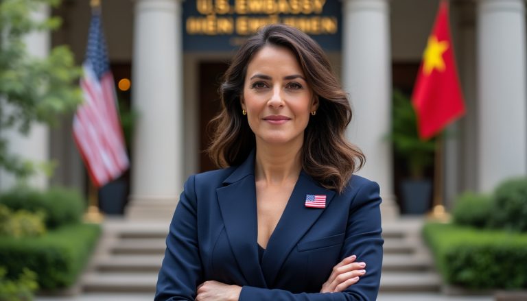 jennifer wicks mcnamara fait l'histoire en devenant la première femme ambassadrice des états-unis au vietnam, marquant une étape majeure dans les relations diplomatiques bilatérales.
