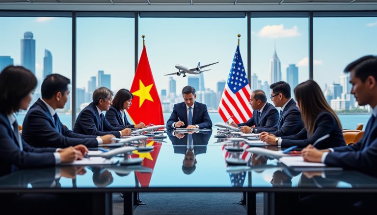 le vietnam exhorte les compagnies aériennes à conclure rapidement leurs accords avec les états-unis afin de renforcer les échanges et améliorer la connectivité entre les deux pays.