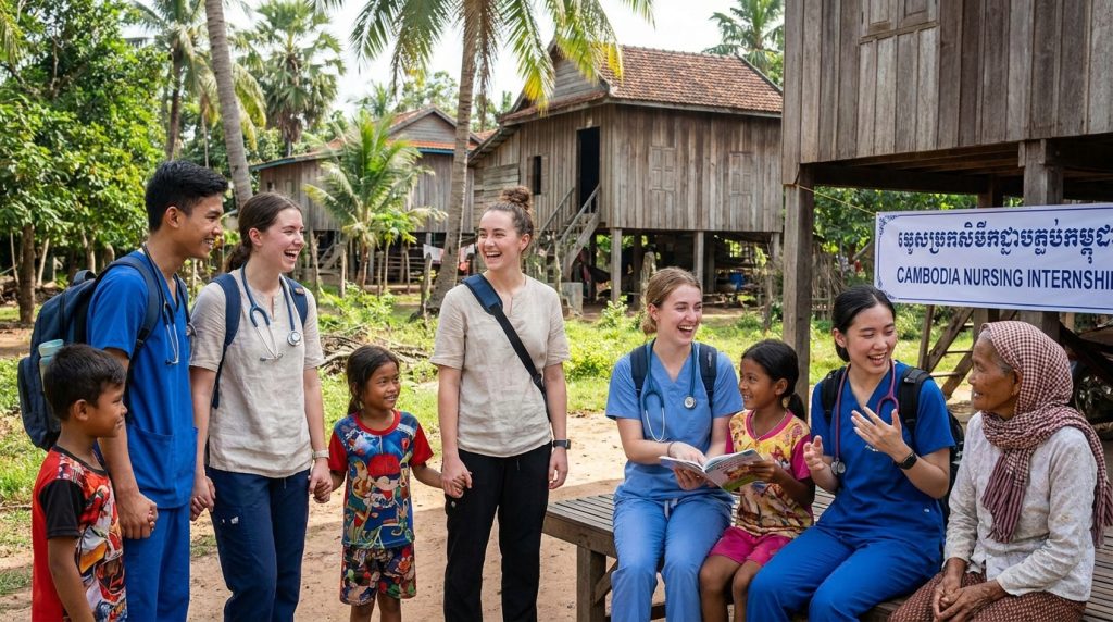 découvrez l'engagement des futurs infirmiers de meurcourt lors d'un stage enrichissant au cambodge, alliant apprentissage et solidarité internationale.
