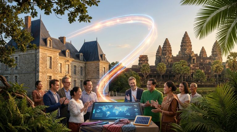 découvrez comment sreyyen huot fait le lien vibrant entre villers-cotterêts et le cambodge, unissant cultures et espoirs pour un avenir prometteur.