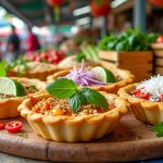 découvrez les tartas aux saveurs authentiques thaïlandaises, une explosion de goûts exotiques qui débarque chaque lundi au marché. une expérience culinaire à ne pas manquer !