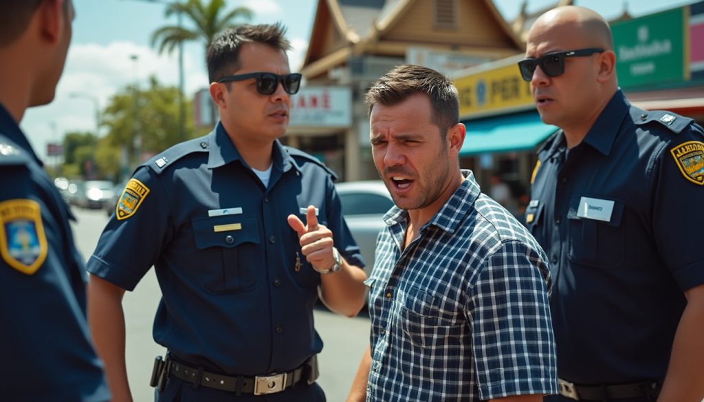 un australien a été arrêté en thaïlande suite à la découverte d'un corps. il rejette toutes les accusations portées contre lui dans cette affaire.