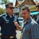 un australien a été arrêté en thaïlande suite à la découverte d'un corps. il rejette toutes les accusations portées contre lui dans cette affaire.