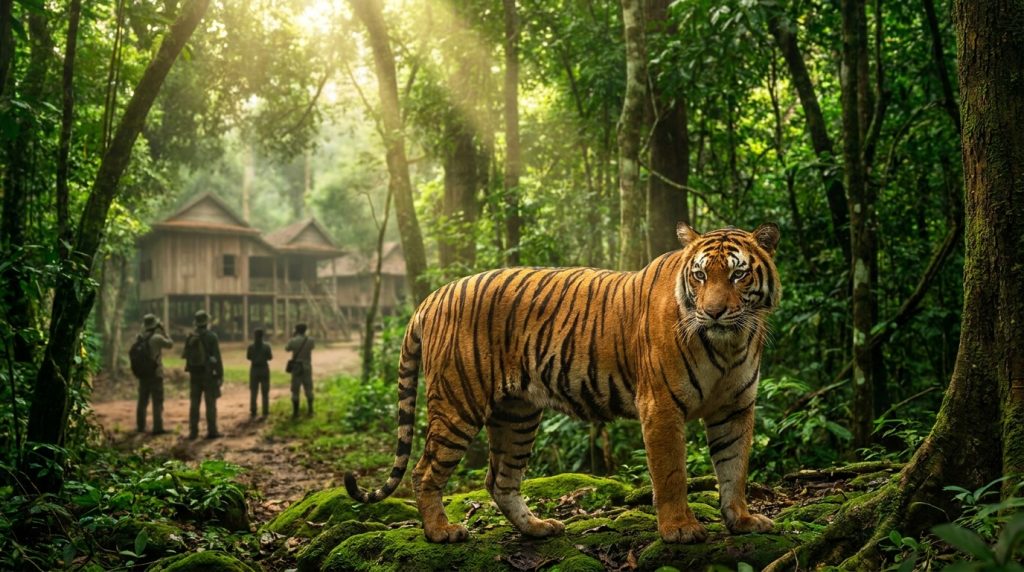 découvrez le retour du tigre au cambodge, un phénomène mêlant espoirs de préservation et controverses environnementales dans ce pays d'asie du sud-est.