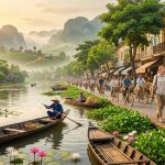 explorez le cambodge de manière responsable entre phnom penh et kampot. un voyage durable pour découvrir la culture, la nature et les initiatives locales respectueuses de l'environnement.