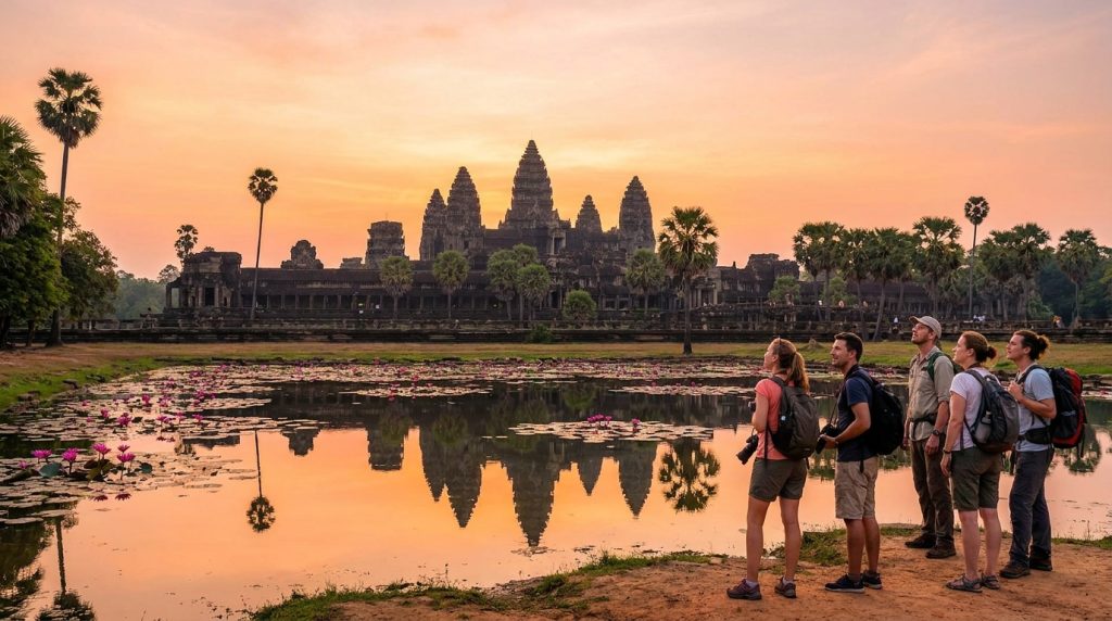 découvrez le cambodge, un joyau asiatique riche en culture, histoire et paysages époustouflants, avec midi libre. partez à l'aventure et explorez ses trésors uniques.